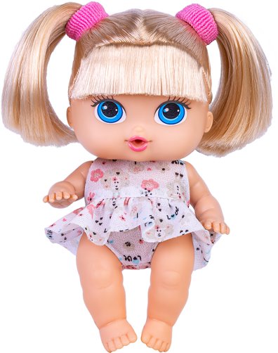 BONECA BABYS COLLECTION MINI PASSEIO C/ CABELO