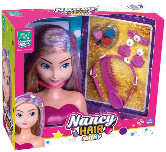 NANCY HAIR SHINE C/ KIT EMBELLEZE NA CX