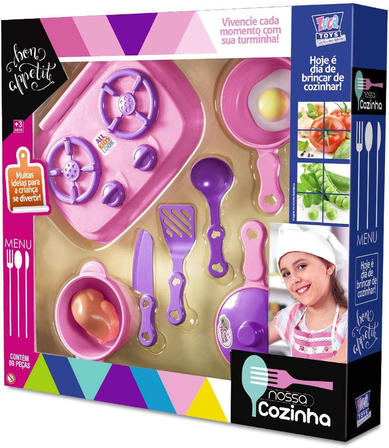 CONJ. NOSSA COZINHA 9PC NA CX