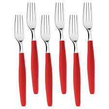 GARFO CABO VERMELHO BERLIM 6PC