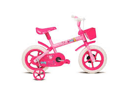 BICICLETA FEM. ARO 12 PATY ROSA C/AC FUCSIA