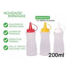 Kit Bisnagas Transparentes